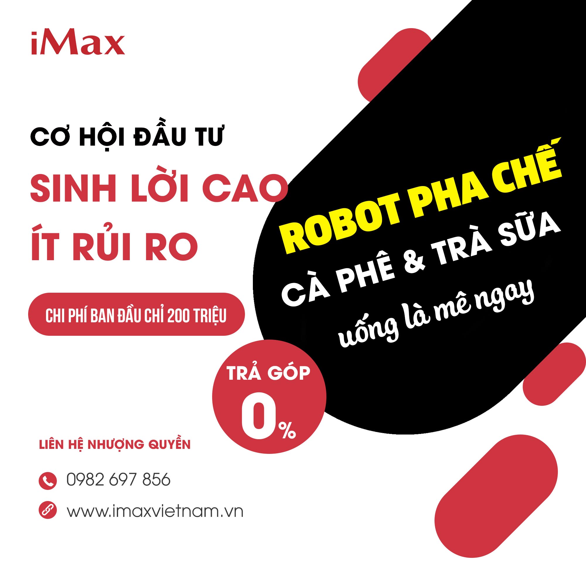 IMAX - Robot Pha Chế 1
