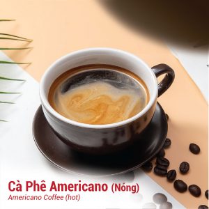 Cà phê Americano nóng