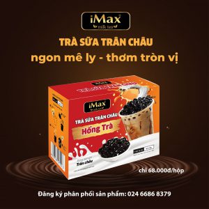 iMax – Trà sữa trân châu Hồng Trà